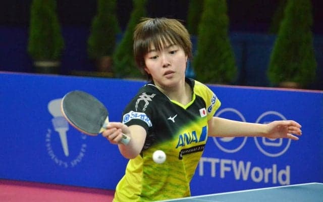 【卓球】芝田が2冠　単一般では今年4度目のV＜女子ベラルーシOP＞