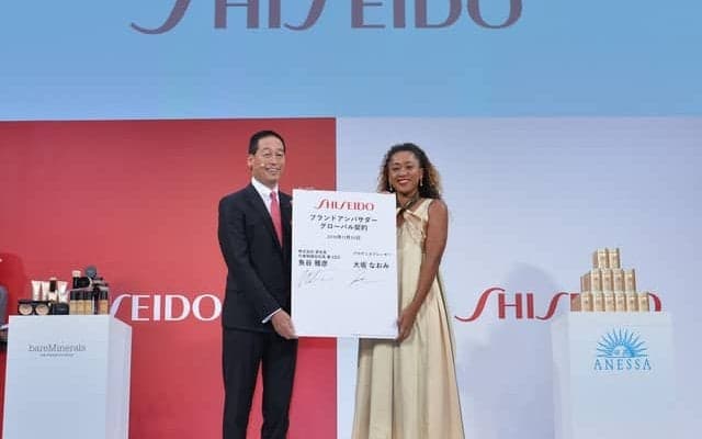 大坂なおみ、資生堂とブランドアンバサダー契約