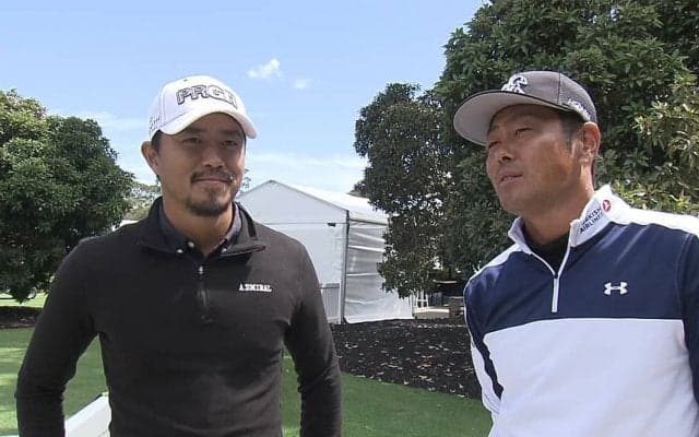 谷原「ティーショットが鍵」小平「迷いなく番手を決めたい」初日終了後インタビュー