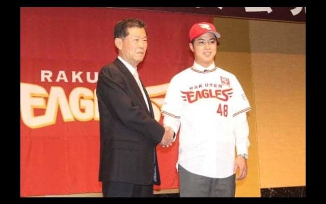 楽天ドラ6渡辺佳が“おじいちゃん孝行”宣言　横浜高前監督を「仙台に招待したい」