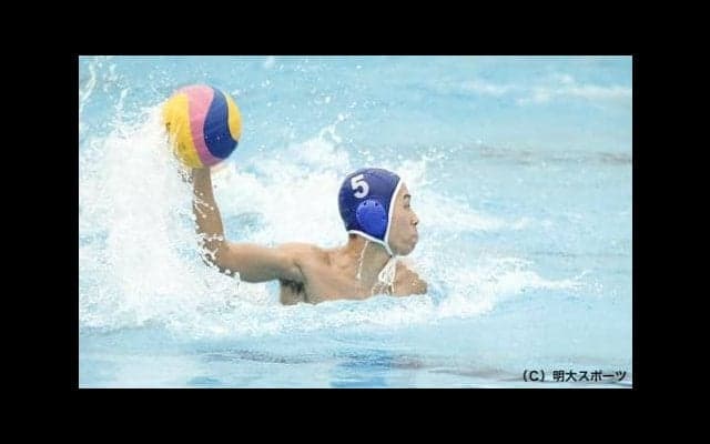 泳力見せ付け中大に勝利　歓喜の３位／関東学生新人戦