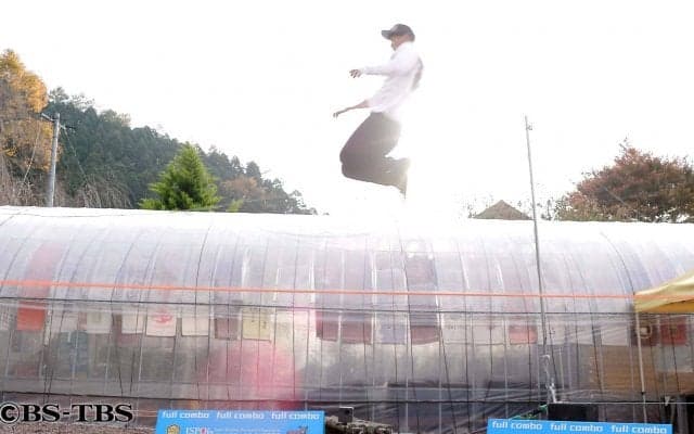 BS-TBS「スゴ技！Xスポーツ」第4回はスラックライン 木下晴稀