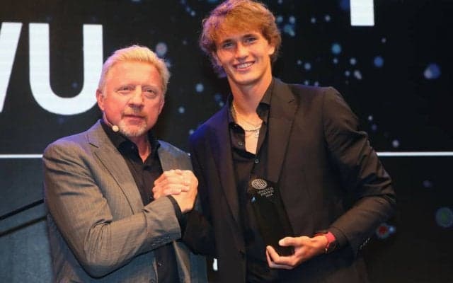 最終戦優勝のズベレフを、ボリス・ベッカーが称える。「テニス界の新しいスーパースター」