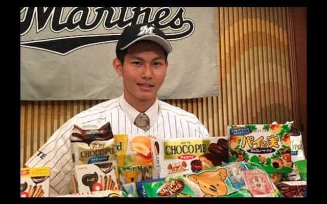 ロッテがドラ1藤原と契約、背番号「2」　一番好きなお菓子は「ガーナチョコ」