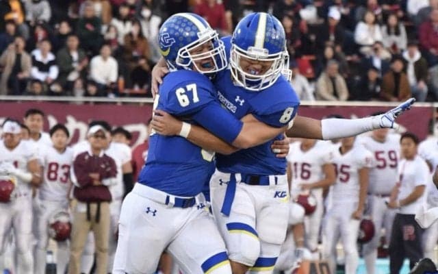 【アメリカンフットボール部】 歴史的大逆転！試合終了と同時に甲子園ボウル出場を決めた！