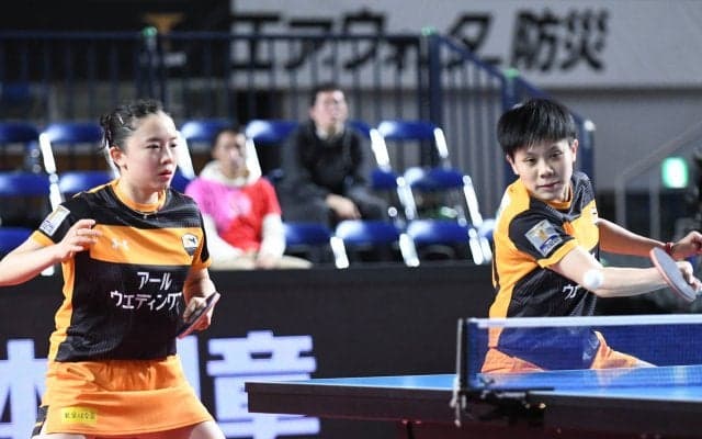 【卓球】名古屋がホーム初勝利　エース・鄭怡静が吠えた＜12/8 TOP名古屋 vs 日本生命＞