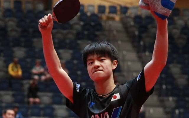 【卓球】宇田が中国選手2人抜きで準優勝＜世界ジュニア選手権2018＞