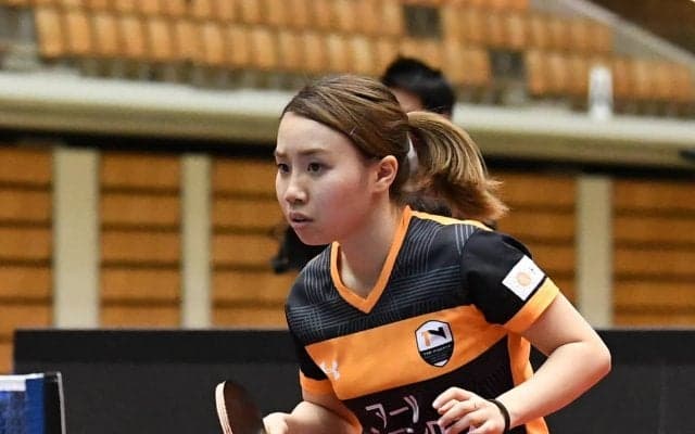 【卓球】森薗美咲、石川佳純との「仲良し2ショット」を披露、Tリーグ試合直後の貴重なオフショット