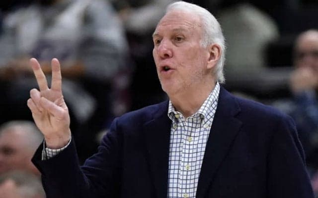 スパーズを指揮する名将、グレッグ・ポポビッチが通算勝利数で歴代4位に浮上