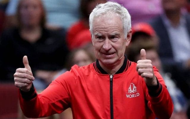 59歳マッケンロー「とにかくありがとうと言いたい」。最後のチャンピオンズテニスを終え感謝