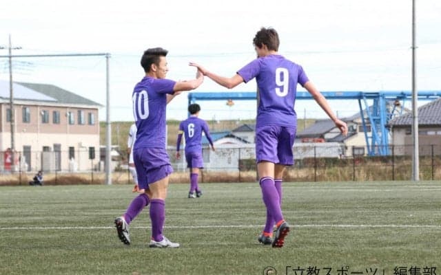 【サッカー部】これぞ立大の背番号“10”！　２G１Aの吉田「チームを勝たせなきゃっていう意識は今までよりも・・・」