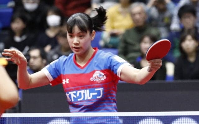 【卓球・Tリーグ】１６歳長崎が単複２勝　神奈川首位キープ＜12/26KA神奈川vs名古屋＞