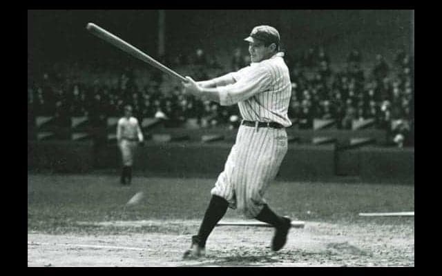 99年前にヤ軍移籍のベーブ・ルース　MLB公式公開の当時の練習法動画が話題に