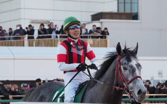 【中山金杯】松岡「子供と嫁さんに勝つって約束していた」ウインブライト重賞4勝目