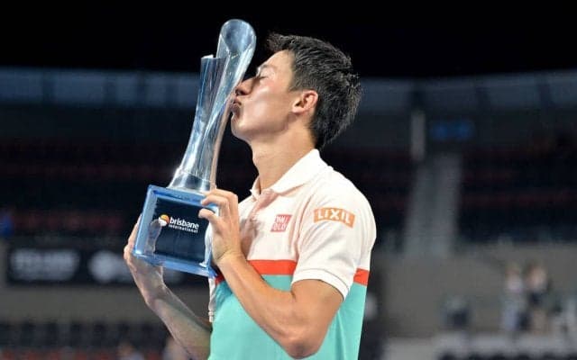 錦織「やっとここでタイトルが取れました」。約3年ぶりのVで喜びを語る[ATP250 ブリスベン]