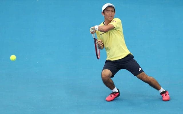 西岡が今季ツアー本戦初勝利。世界81位を相手に圧勝で初戦突破[ATP250 シドニー]