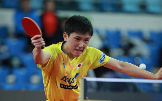 【卓球】張本智和が3位　自己最高更新｜男子世界ランキング(1月最新発表)