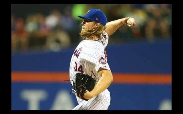 【MLB】メッツエース右腕の“魔球”動画に米ファン脱帽　「えげつない」「獲ることさえ…」