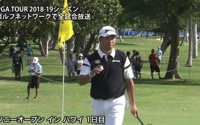 【動画】松山英樹は5バーディ、2ボギー、1ダブルボギーの1アンダー52位タイで2日目へ