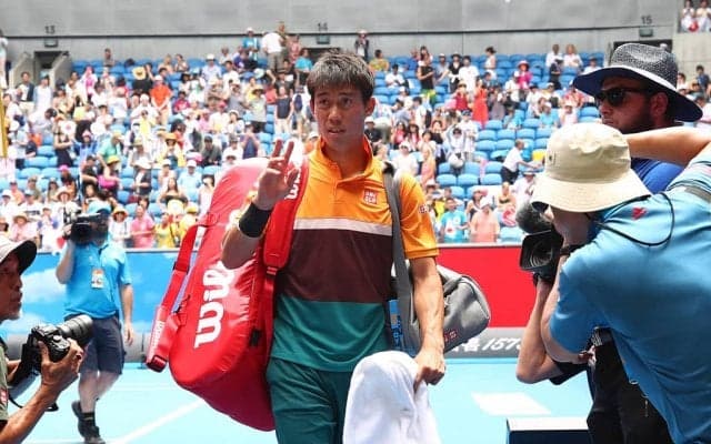 錦織「想像よりも強かった」。追い詰められるも相手の途中棄権により初戦突破[全豪オープン]