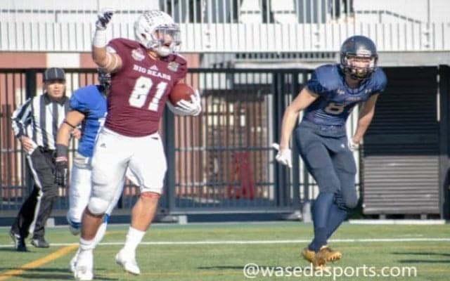 「楽しむ」フットボールで、花道を飾る