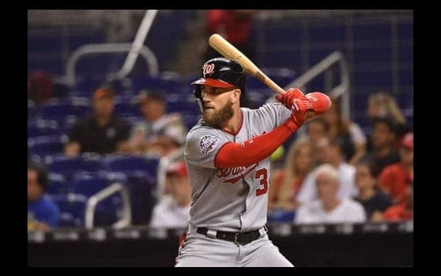 【MLB】まさに「偶然の一致」　去就注目のハーパー、行き先を同名“台風”が予言？