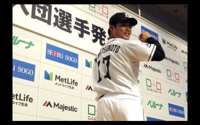 西武キャンプは新人5選手が1軍スタート　ドラ1松本「直球をアピールしたい」