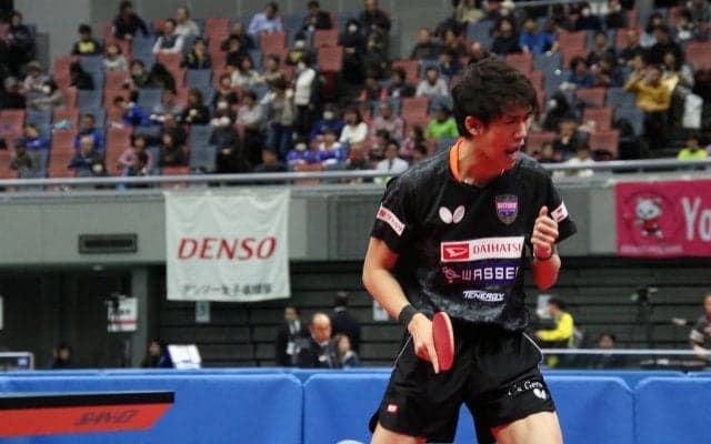 【卓球】リオ銀の吉村真晴、ストレート勝ちで5回戦進出＜全日本卓球2019・男子単＞