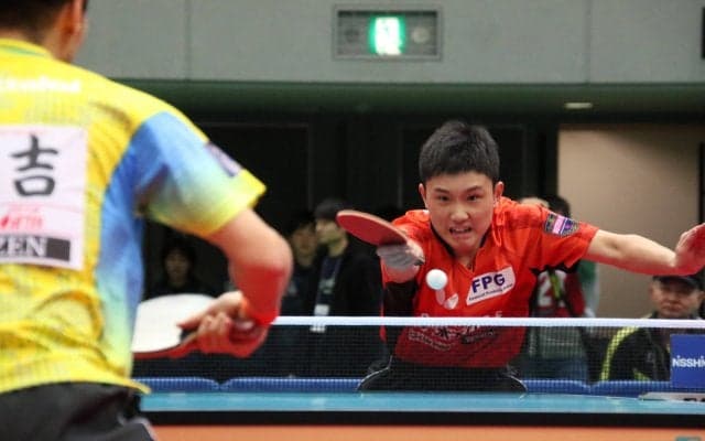 【卓球】張本智和 シングルス初戦完勝「ワールドツアーと同じ気持ちでやりたい」＜全日本卓球2019・男子単＞