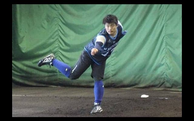 西武ドラ1松本航が初ブルペン　捕手が絶賛「ハンパないっす」「ドーンと来る」
