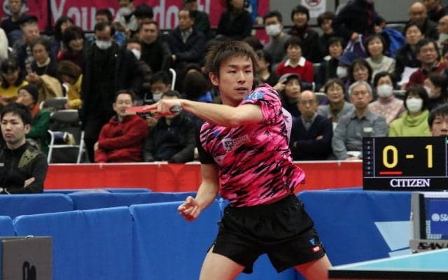 【卓球】丹羽が岸川下しベスト16入り＜全日本卓球2019・男子単＞