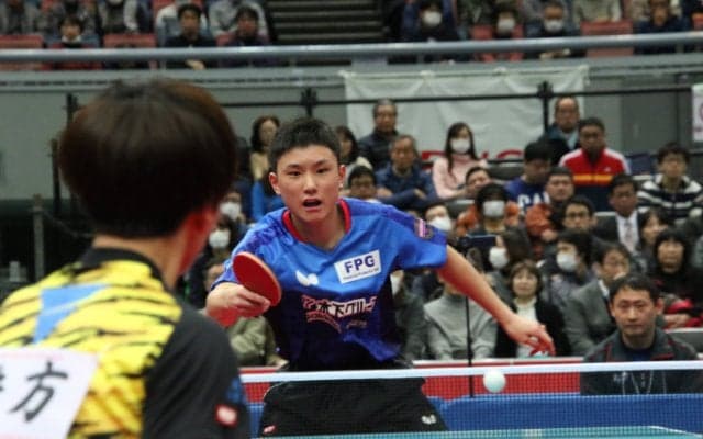 【卓球】張本智和 エリアカの先輩に薄氷の勝利
