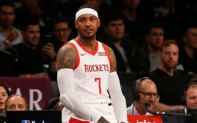 ロケッツと離れたカーメロ、行き先はトレードデッドラインまでに決定か?