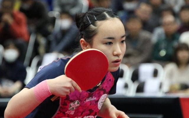 【卓球】美誠“2年越しリベンジ”　安藤下し4強一番乗り＜全日本卓球2019・女子単＞