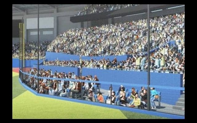 ロッテ、新設「サブマリンシート」名称発表　一塁側「雪見だいふく」、三塁側「爽」