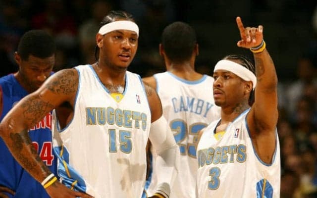 アイバーソンが元相棒のカーメロにエール「チームの力を上げてくれる存在」