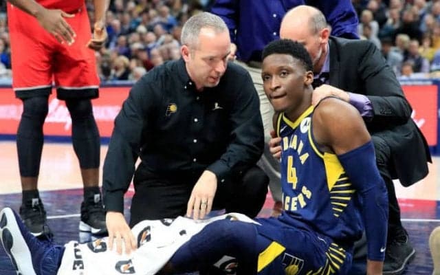 ビクター・オラディポが右ヒザを負傷、ペイサーズの4年連続プレーオフ出場に暗雲