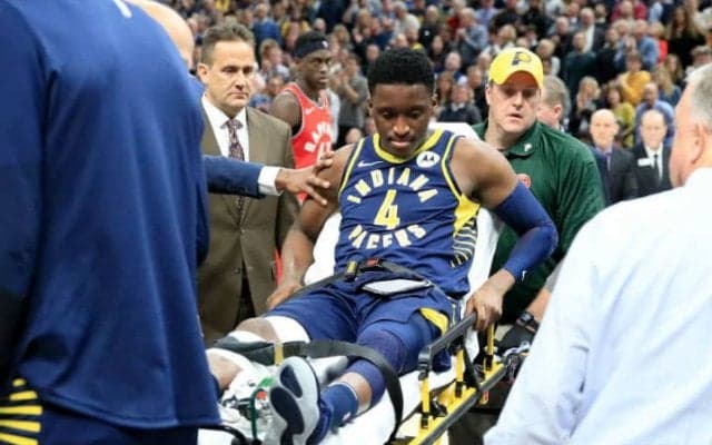 ビクター・オラディポが右足大腿四頭筋腱断裂で今シーズン残り試合全休に