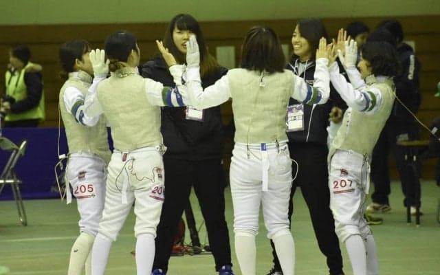 【フェンシング部】 全日本選手権開幕 女子フルーレは１回戦敗退