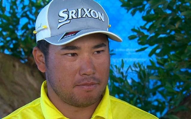 松山英樹「アプローチが2回入りスコアが3打動いたので良かった」　2日目終了後インタビュー