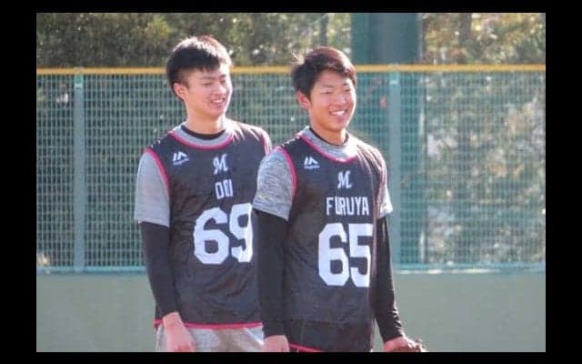 母校が揃って選抜出場　ロッテ高校生ルーキー投手2人が後輩たちに託す思い