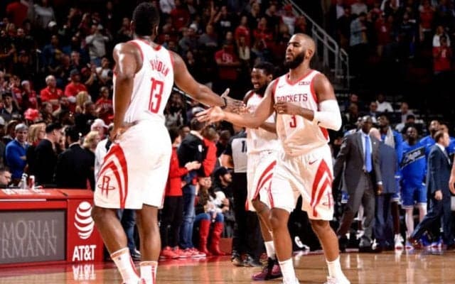 18試合ぶりに復帰したクリス・ポールがジェームズ・ハーデンを称賛「彼はMVP」