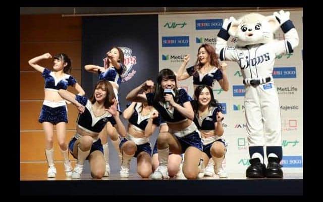18人の“美女”お披露目　西武「ブルーレジェンズ」がインスタで“舞台裏”公開