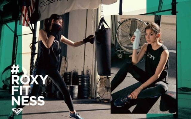 日本人離れした9頭身の美ボディスポーツウーマン朝比奈彩がROXYのブランドアンバサダーに就任！