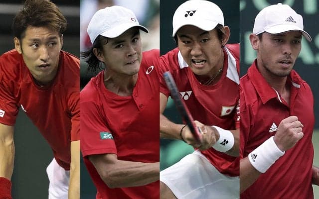 日本代表の西岡良仁、ダニエル太郎が意気込みを語る「勝って新しいデビスカップの歴史を味わいたい」[デビスカップ・予選ラウンド]