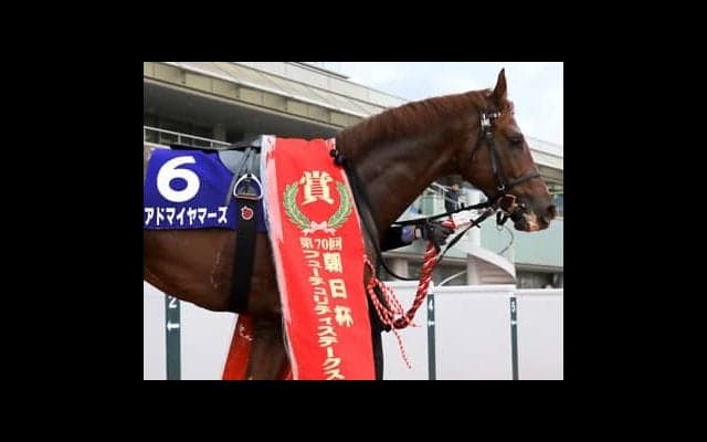 デビュー４戦４勝のアドマイヤマーズ。２歳王者はとにかく抜かせない