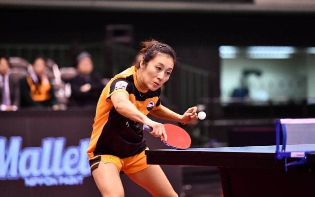 【卓球・Tリーグ】名古屋、ハンインの巧みなカット打ちで連敗を5でストップ