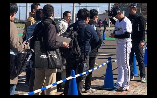 オリ入団テスト中の成瀬がシート打撃登板　宗から三振奪取「イメージ通り」