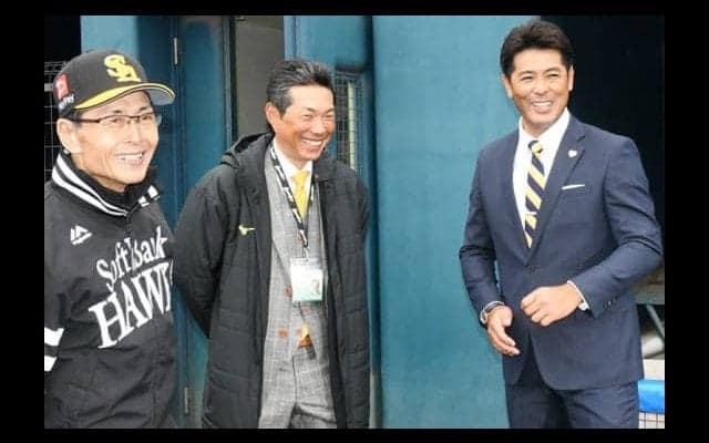 王氏、小久保氏、稲葉氏…鷹キャンプで歴代の日本代表監督が豪華勢ぞろい