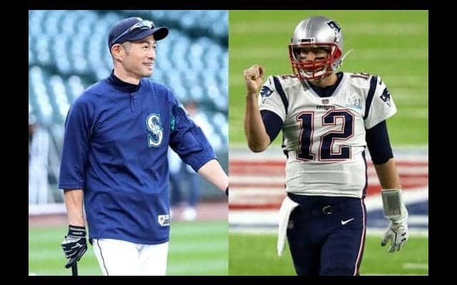 イチローもブレイディを「知ったはず」　スーパーボウル6度目VでMLB公式が指摘!?